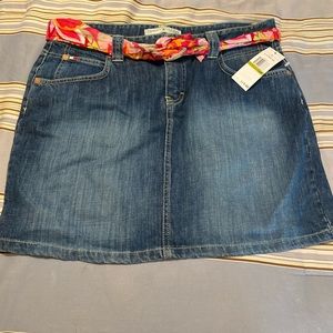Jean skirt